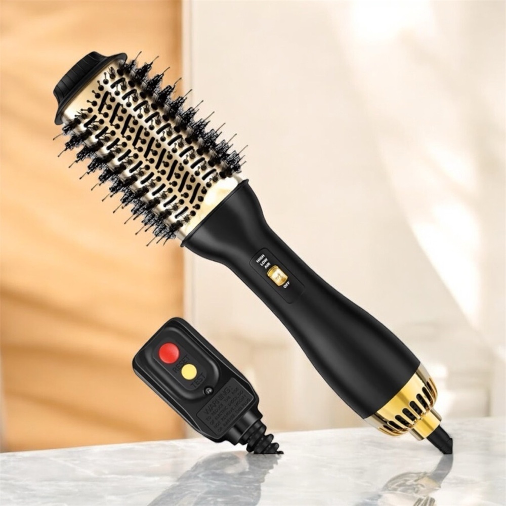 Hot Air Brush Dryer Volumizing Curling Styling Power 1000W